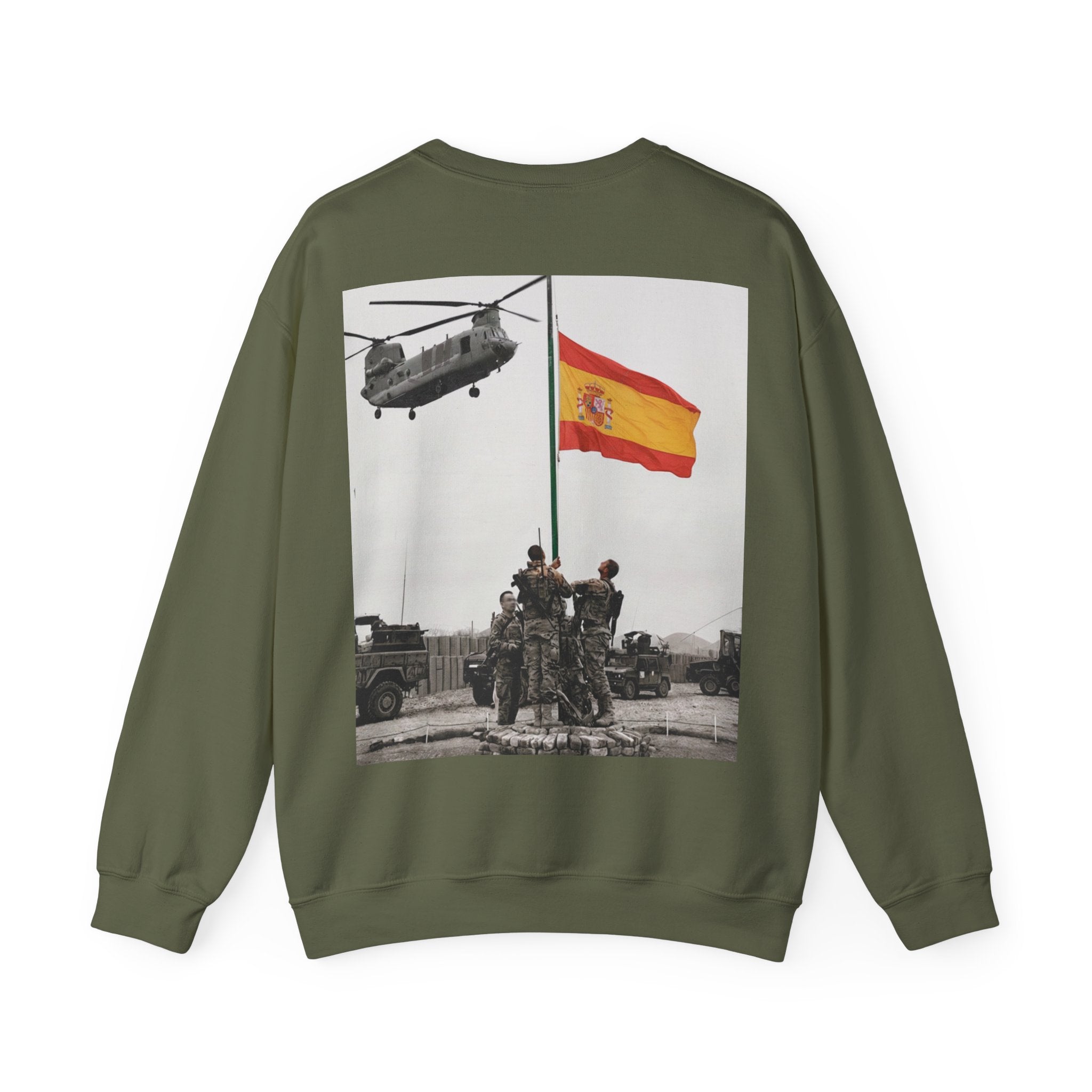 SUDADERA ALZANDO BANDERA