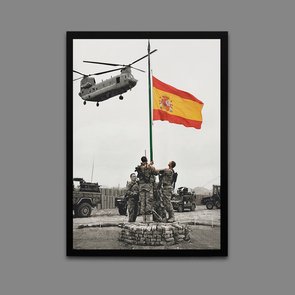 ALZANDO BANDERA | PÓSTER