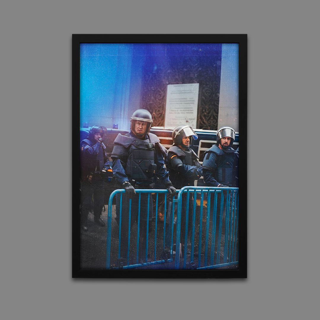 MOTIVACIÓN ANTIDISTURBIOS PN | PÓSTER