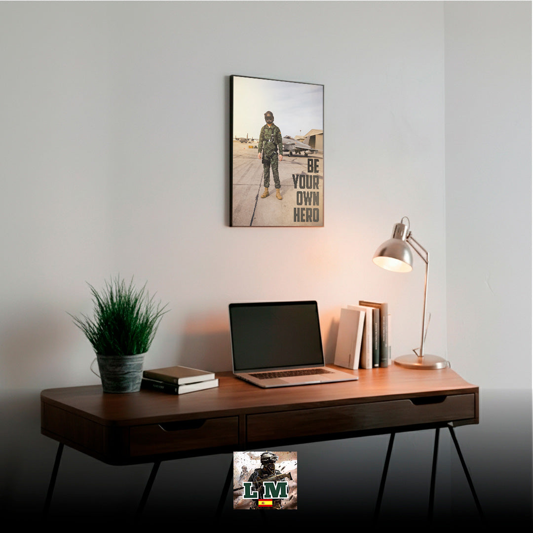 BE YOUR OWN HERO | PÓSTER
