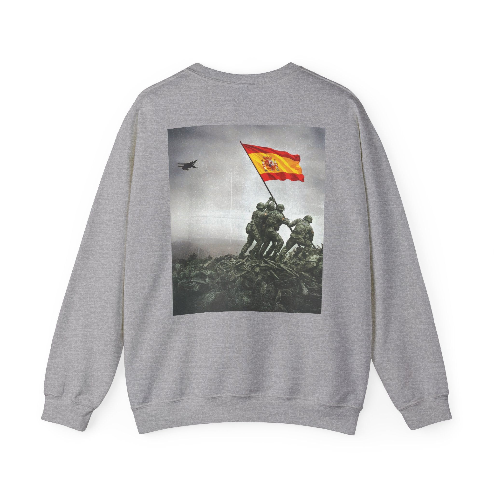 Jersey Soldados izando bandera española