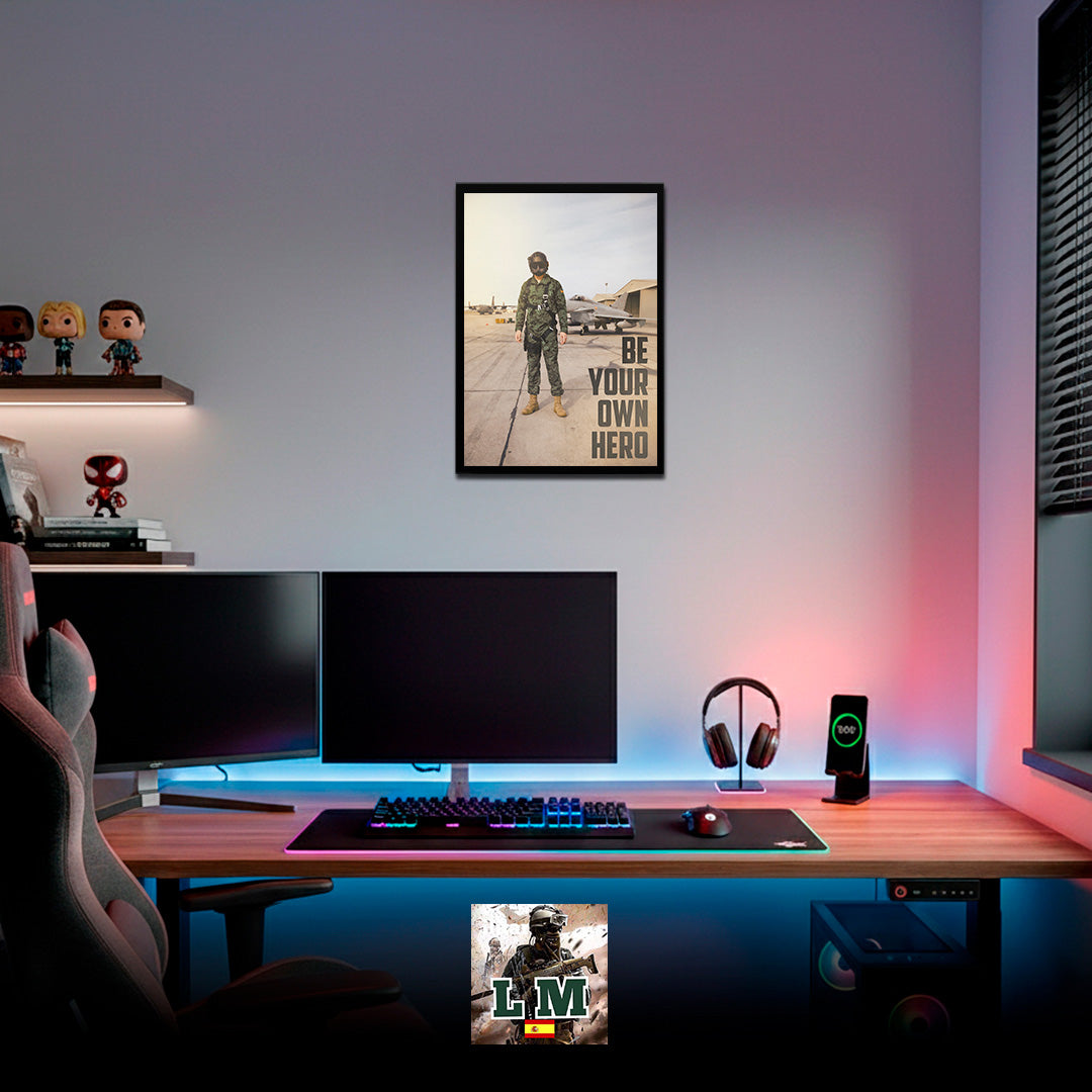 BE YOUR OWN HERO | PÓSTER