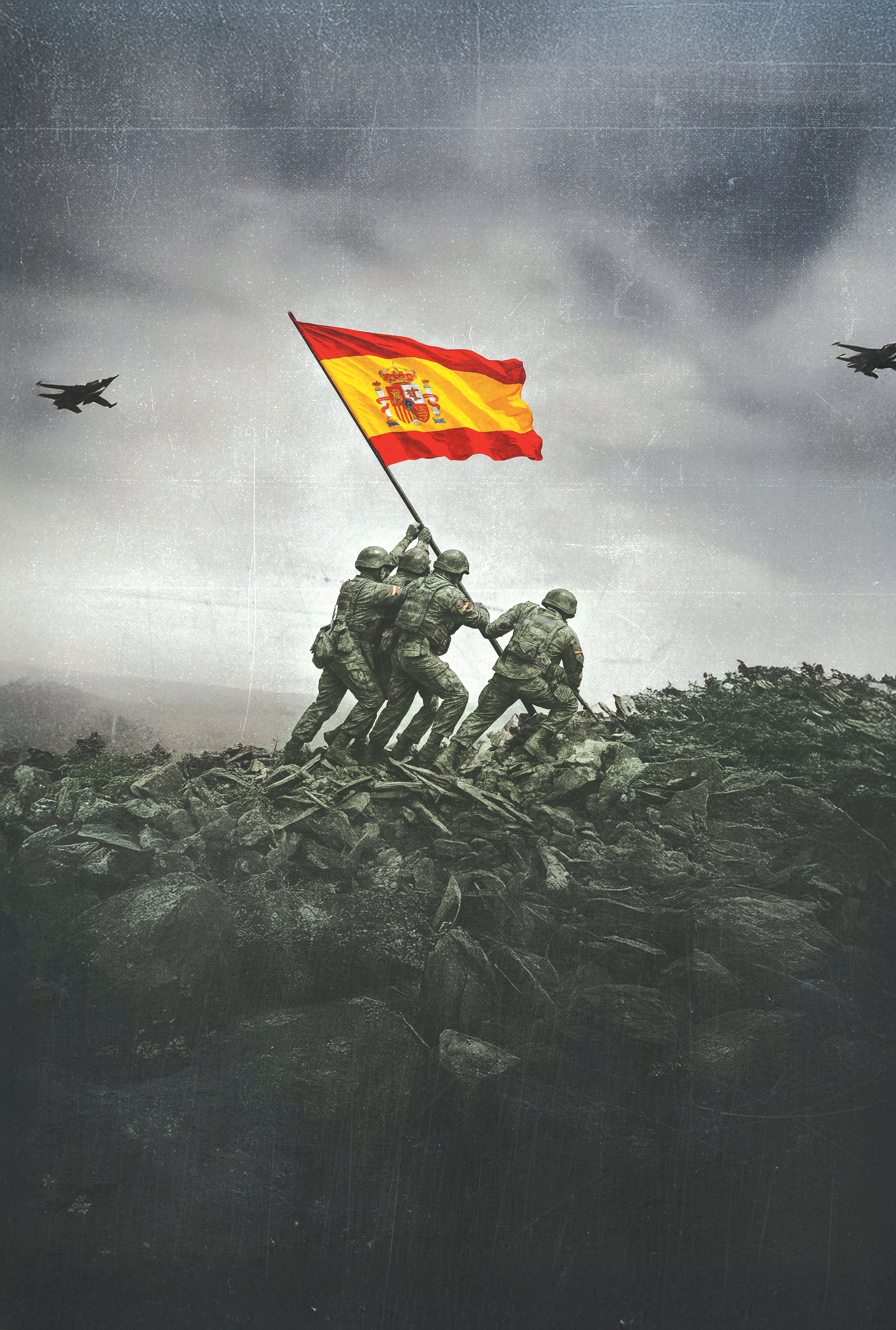 RESISTENCIA POR ESPAÑA | PÓSTER