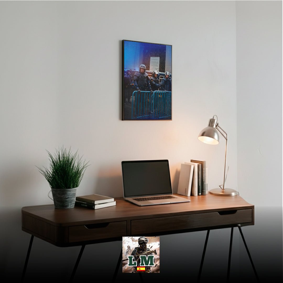 MOTIVACIÓN ANTIDISTURBIOS PN | PÓSTER