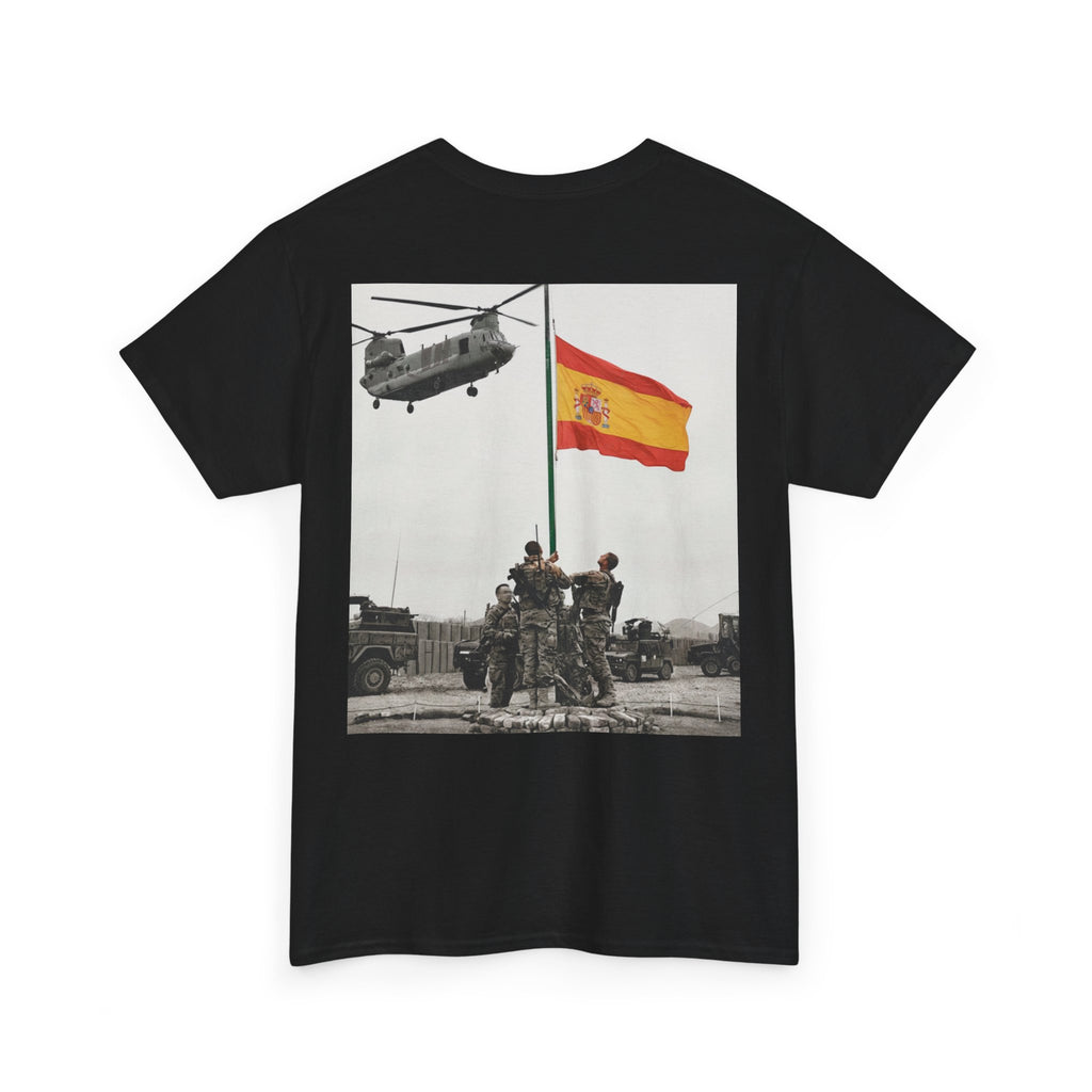 CAMISETA ALZANDO BANDERA