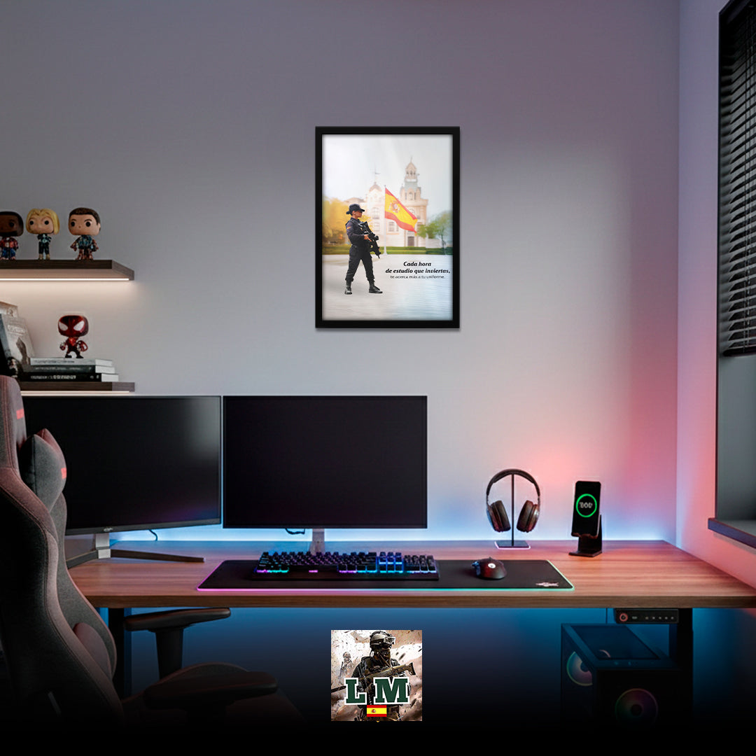 MOTIVACIÓN POLICÍA MUJER | PÓSTER