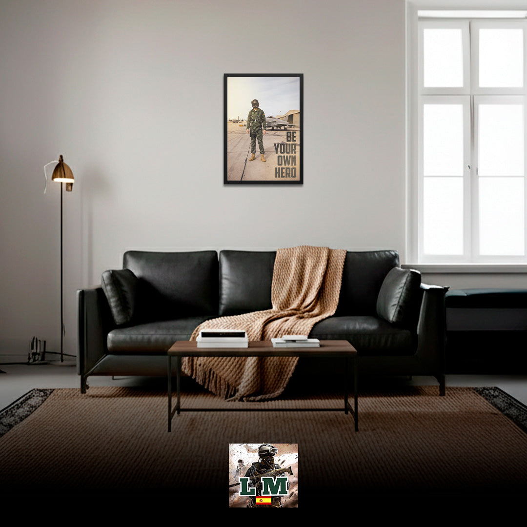 BE YOUR OWN HERO | PÓSTER