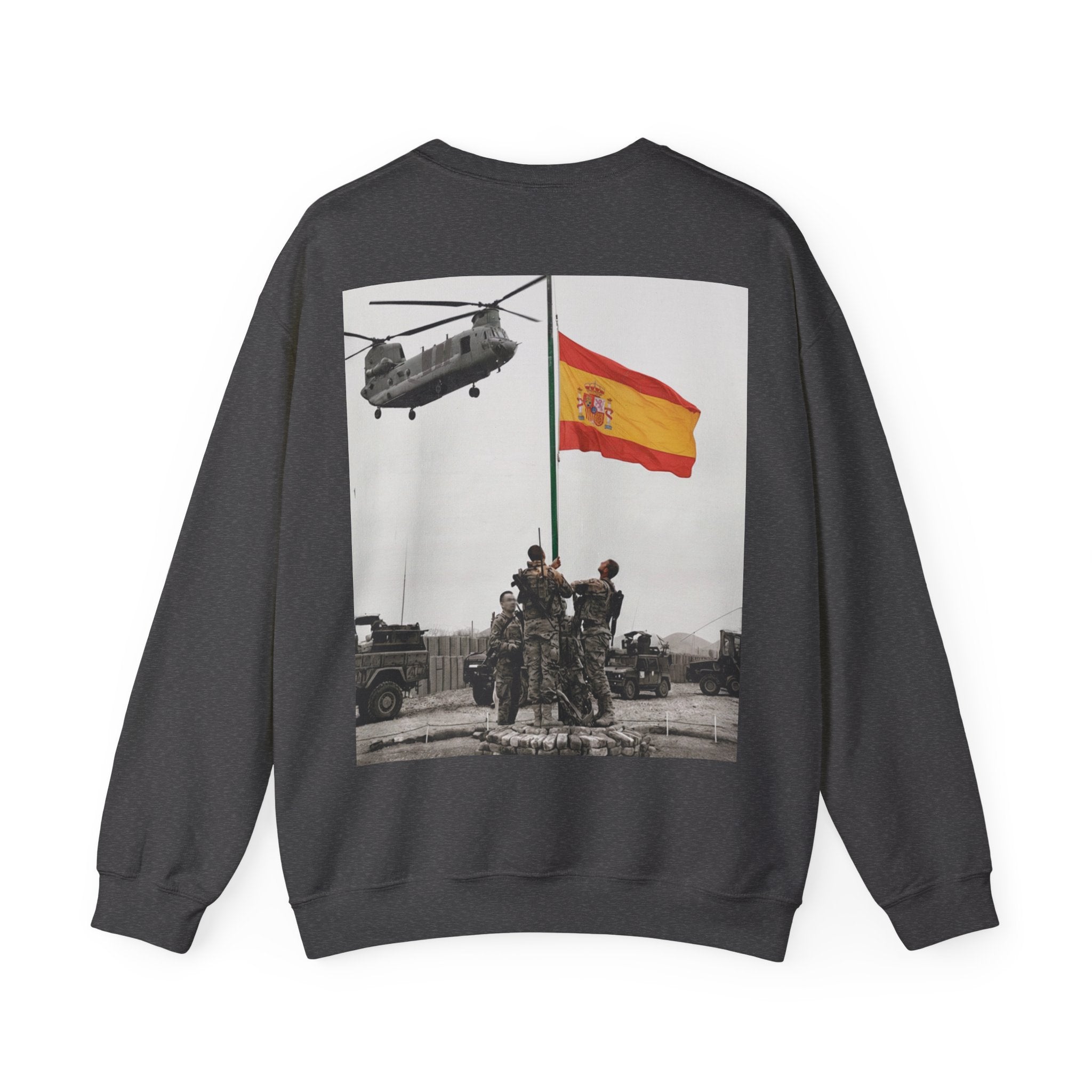 SUDADERA ALZANDO BANDERA