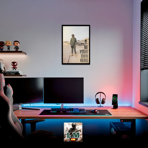 BE YOUR OWN HERO | PÓSTER