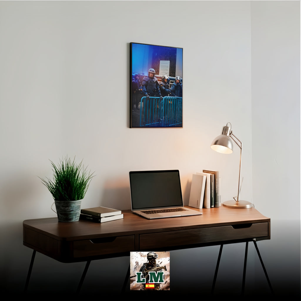 MOTIVACIÓN ANTIDISTURBIOS PN | PÓSTER