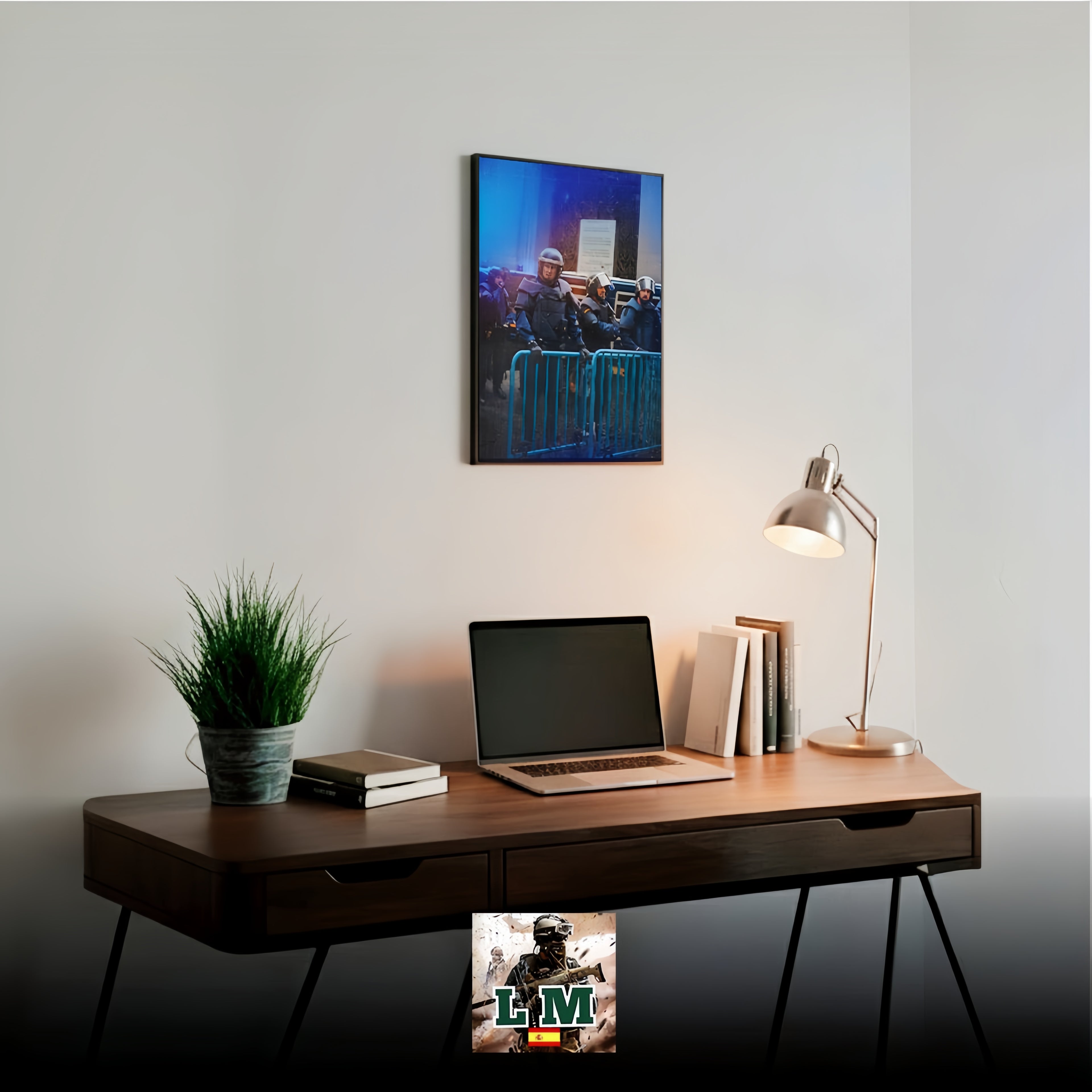 MOTIVACIÓN ANTIDISTURBIOS PN | PÓSTER