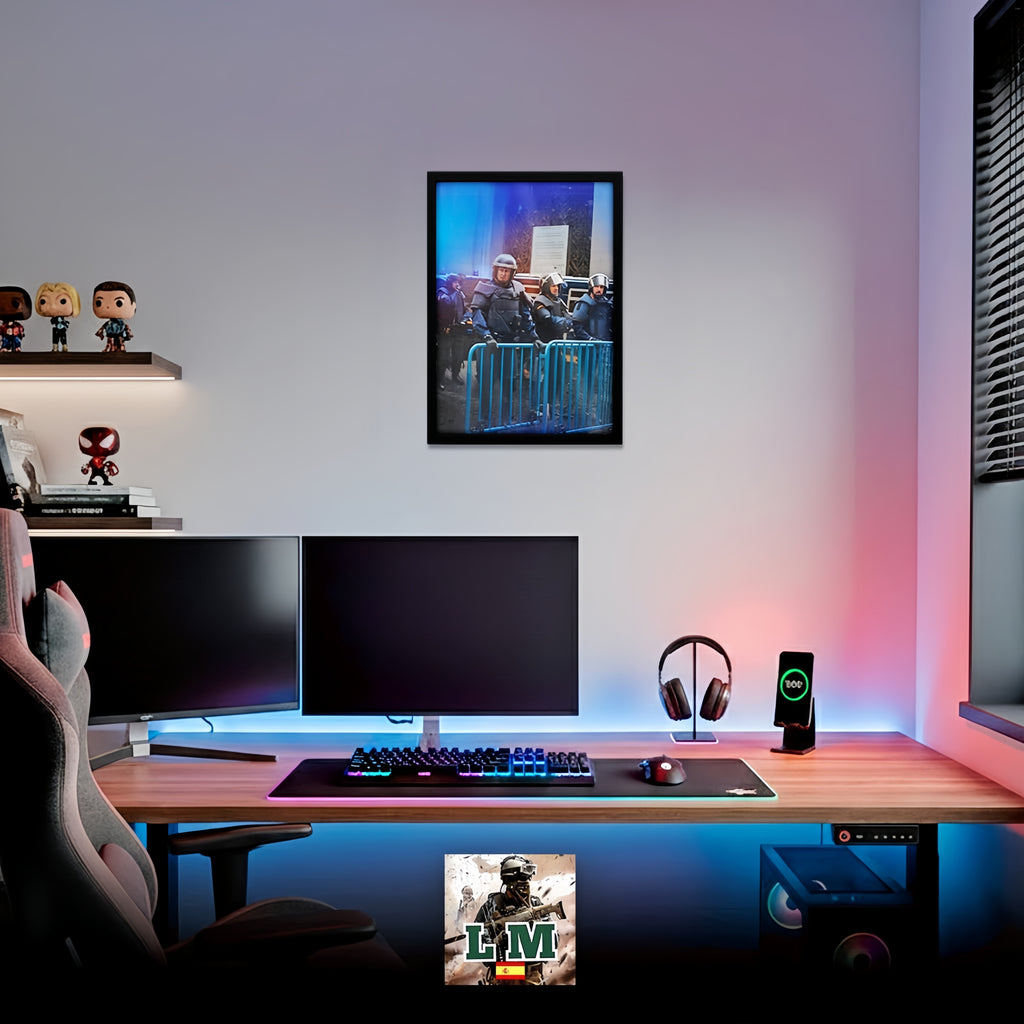 MOTIVACIÓN ANTIDISTURBIOS PN | PÓSTER